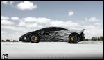Lamborghini Aventador LP700-4 Darth Vader by MetroWrapz 2016 года